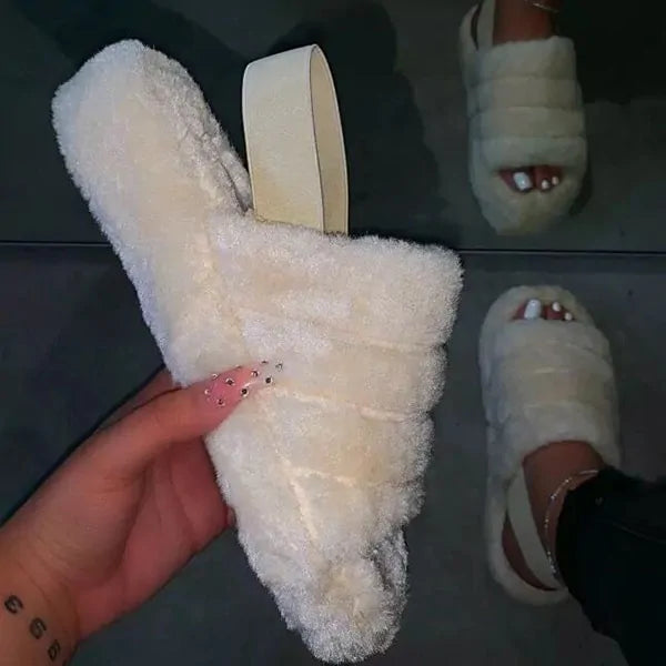 Women's Sponge Cake Cotton Slippers