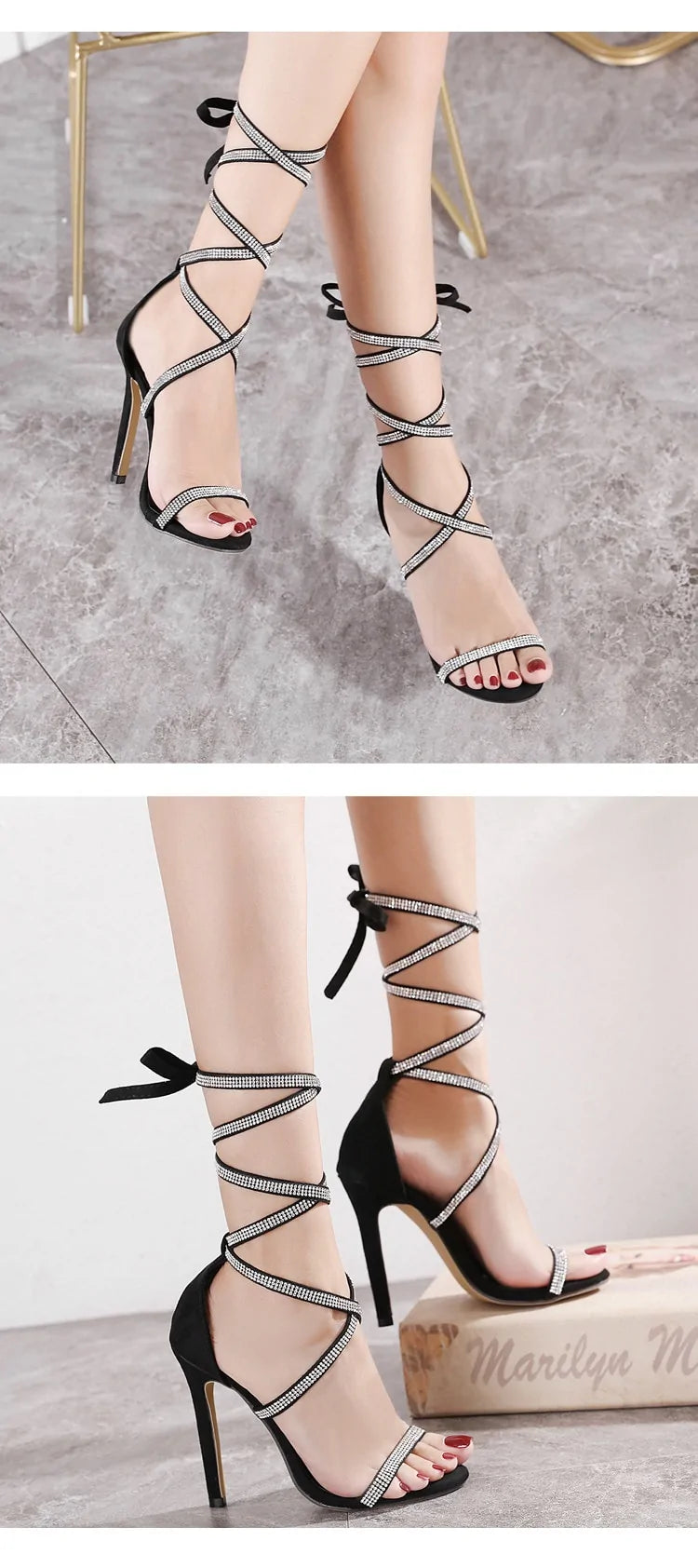 High Heels Gladiator Sandals