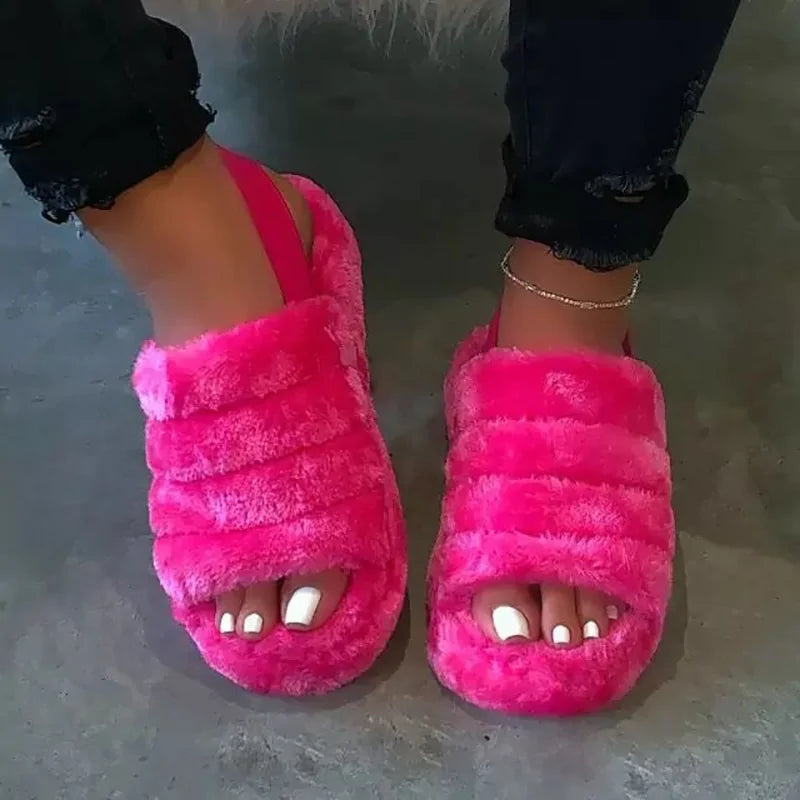 Women's Sponge Cake Cotton Slippers