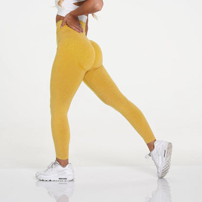 Seamless High Waist Workout Leggings for Women