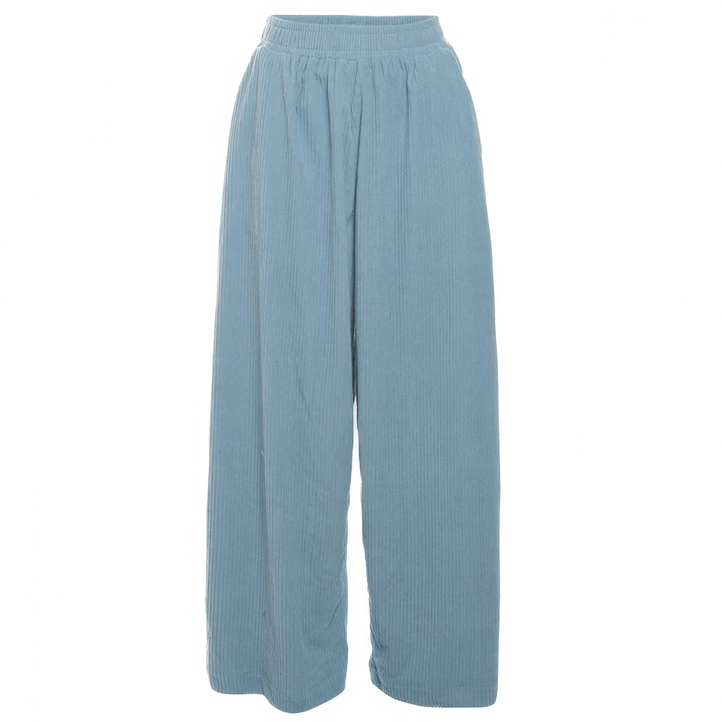 Corduroy Wide-Leg Pants