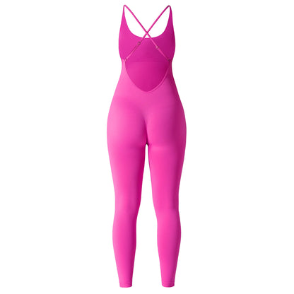 Bodycon Jumpsuit Women Full Seasons Casual Fitness Sporty Playsuit Sleeveless Slim Activewear All In One Jumpsuit Clothing Lady