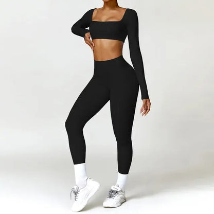 2 Pieces Women's Yoga Tracksuit