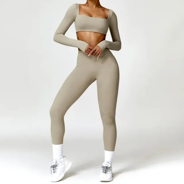 2 Pieces Women's Yoga Tracksuit