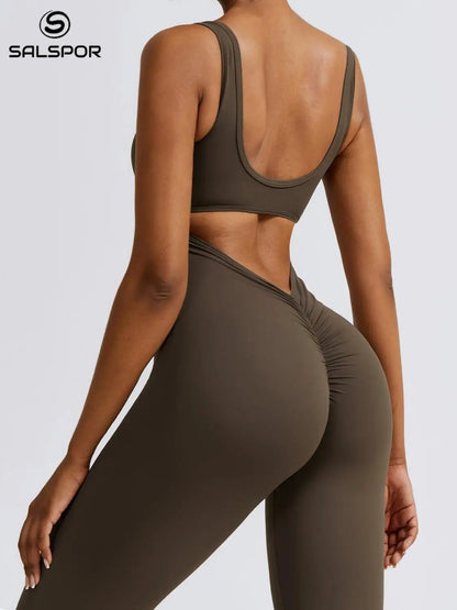 Sexy V High Waist Jumpsuit for Women